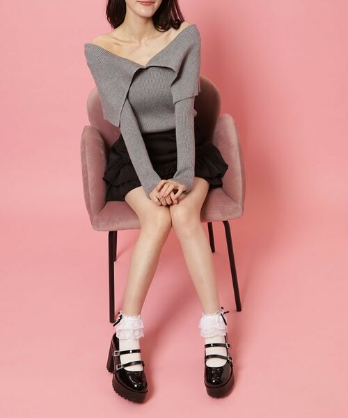 ESPERANZA / エスペランサ パンプス | 厚底キラキラダブルストラップパンプス | 詳細15