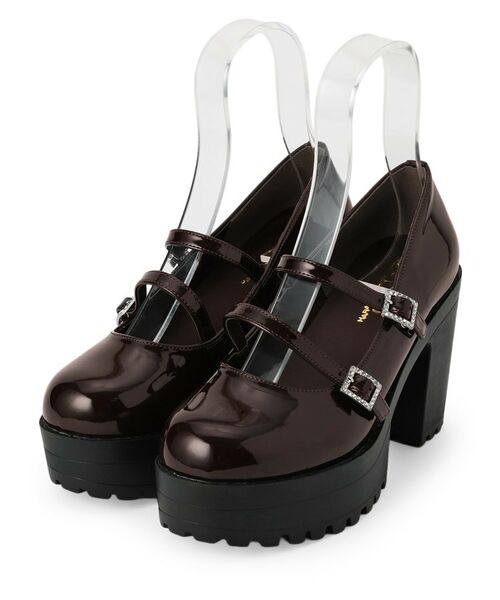 ESPERANZA / エスペランサ パンプス | 厚底キラキラダブルストラップパンプス | 詳細24