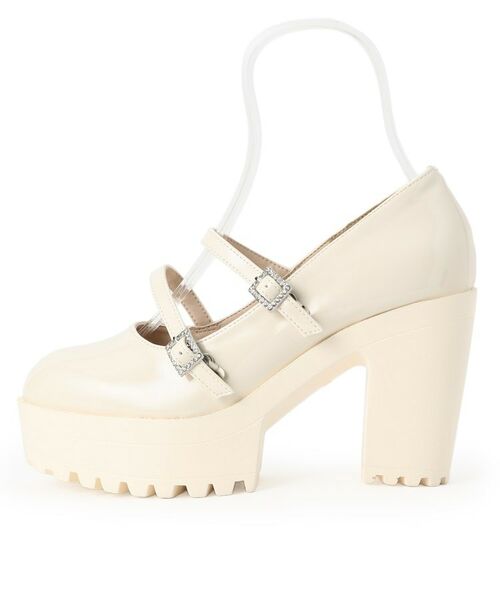 ESPERANZA / エスペランサ パンプス | 厚底キラキラダブルストラップパンプス | 詳細25