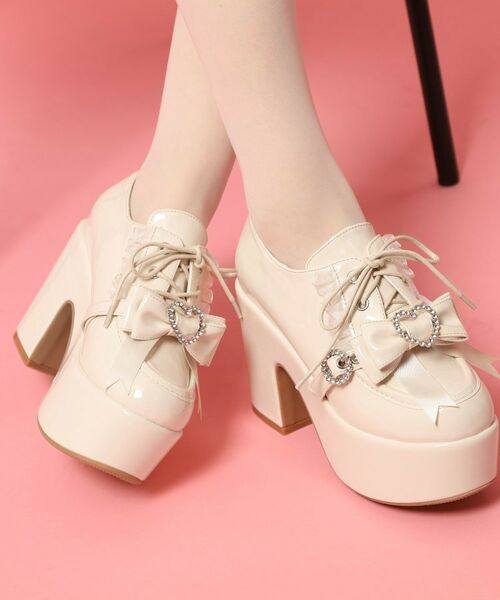 ESPERANZA / エスペランサ パンプス | 夢見るシリーズ厚底ハート付きパンプス | 詳細1