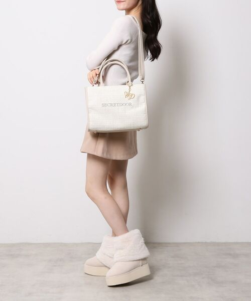 ESPERANZA / エスペランサ トートバッグ | 2way ツイードトートバッグ | 詳細2