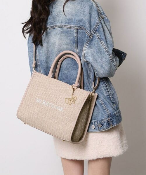 ESPERANZA / エスペランサ トートバッグ | 2way ツイードトートバッグ | 詳細5