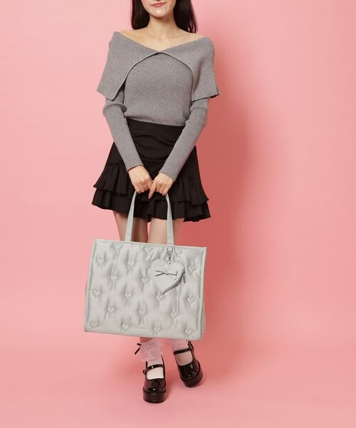 ESPERANZA / エスペランサ トートバッグ | ハートモチーフトートバッグ | 詳細3