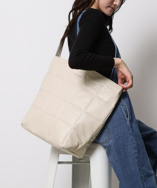 ESPERANZA / エスペランサ ショルダーバッグ | キルティングショルダーバッグ(アイボリー(004))