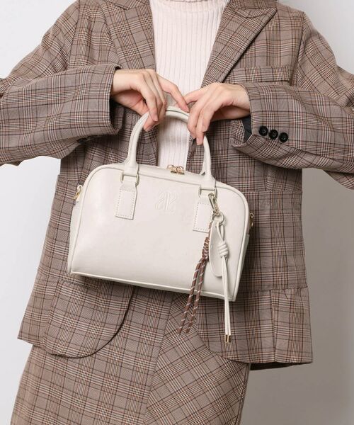 ESPERANZA / エスペランサ ショルダーバッグ | 2wayボストンショルダーバッグ(アイボリー(004))