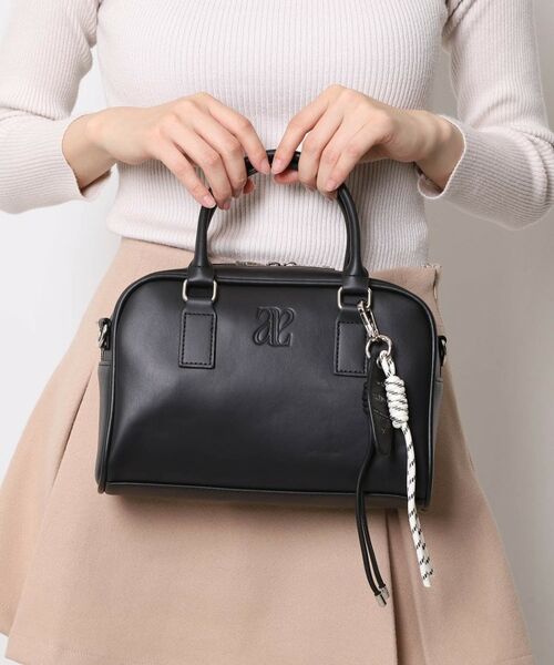 ESPERANZA / エスペランサ ショルダーバッグ | 2wayボストンショルダーバッグ(ブラック(019))