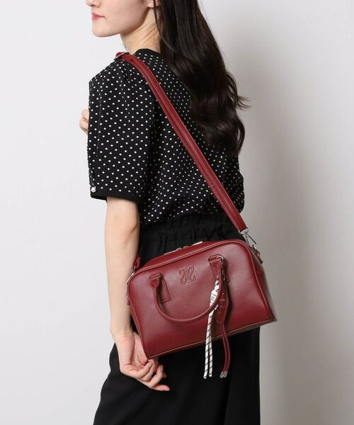 ESPERANZA / エスペランサ ショルダーバッグ | 2wayボストンショルダーバッグ(レッド(063))