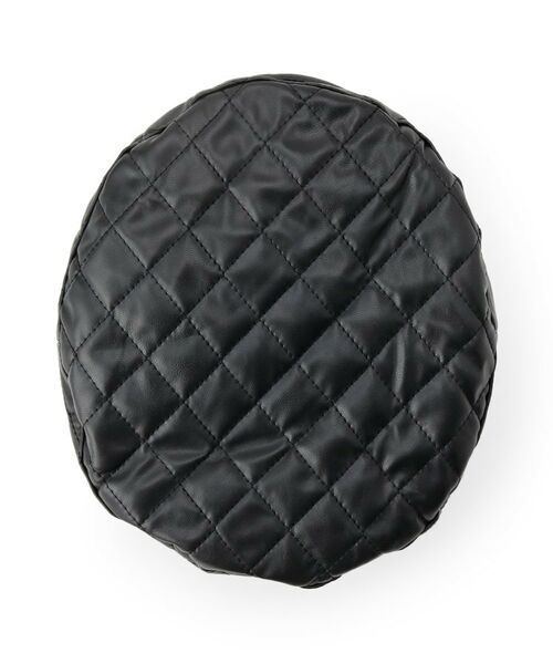 ESPERANZA / エスペランサ ハンチング・キャスケット・ベレー帽 | レザー調キルトマリンキャスケット | 詳細3