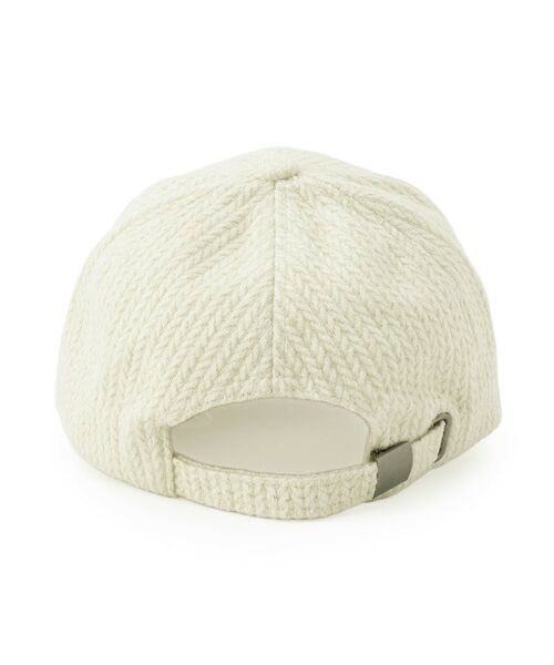 ESPERANZA / エスペランサ キャップ | ニット柄ロゴキャップ | 詳細2