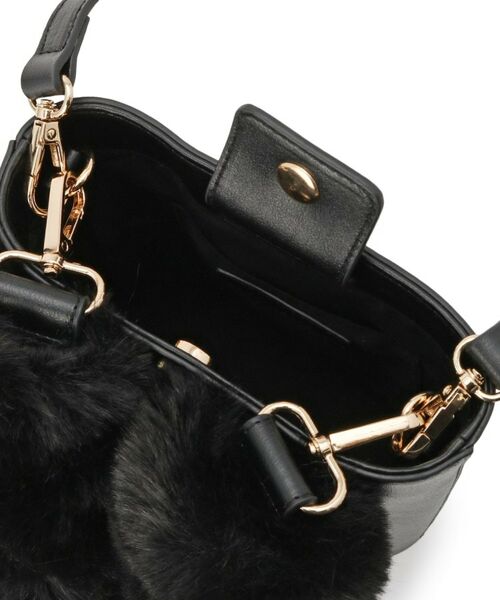 ESPERANZA / エスペランサ ショルダーバッグ | フェイクファーハンドル3WAYミニショルダーバッグ | 詳細18