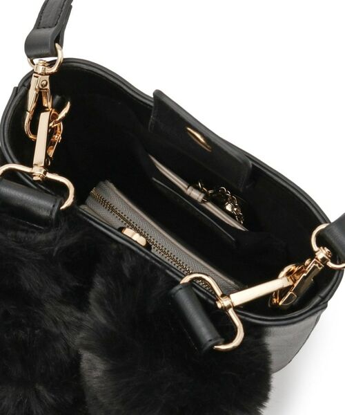 ESPERANZA / エスペランサ ショルダーバッグ | フェイクファーハンドル3WAYミニショルダーバッグ | 詳細19