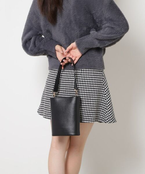 ESPERANZA / エスペランサ ショルダーバッグ | フェイクファーハンドル3WAYミニショルダーバッグ | 詳細7