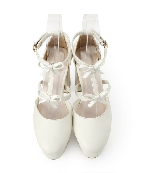 ESPERANZA / エスペランサ パンプス | 【Holiday Collection】ラク盛りダブルリボン2WAYパンプス | 詳細12