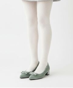 ESPERANZA / エスペランサ パンプス | ラメベルベットダブルリボンパンプス