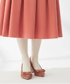 ESPERANZA / エスペランサ パンプス | ラメベルベットダブルリボンパンプス