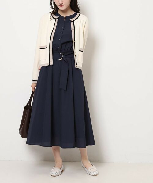 ESPERANZA / エスペランサ パンプス | ビジューフェイクファーフラットパンプス | 詳細1