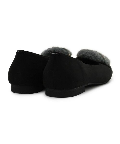 ESPERANZA / エスペランサ パンプス | ビジューフェイクファーフラットパンプス | 詳細21