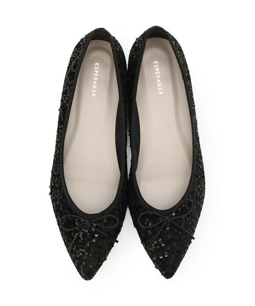 ESPERANZA / エスペランサ パンプス | ポインテッドリボンバレエパンプス | 詳細16