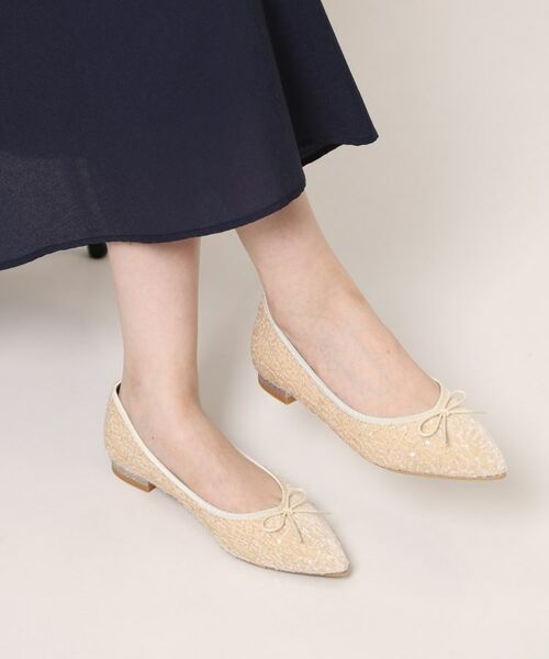 ESPERANZA / エスペランサ パンプス | ポインテッドリボンバレエパンプス | 詳細5