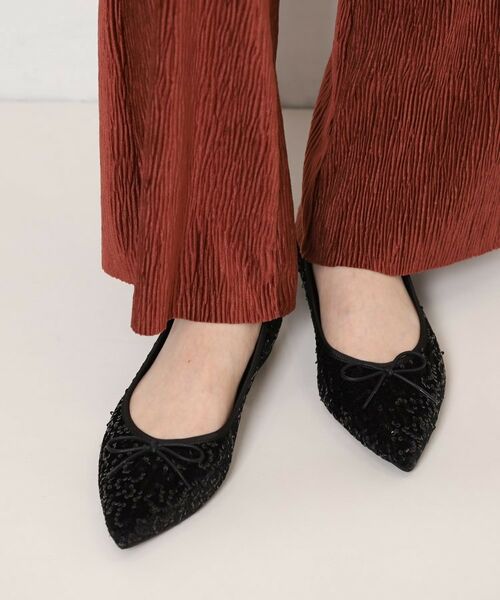 ESPERANZA / エスペランサ パンプス | ポインテッドリボンバレエパンプス | 詳細7