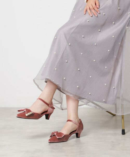 ESPERANZA / エスペランサ パンプス | 【EC限定】ベルベットリボン2WAYセパレートパンプス | 詳細10