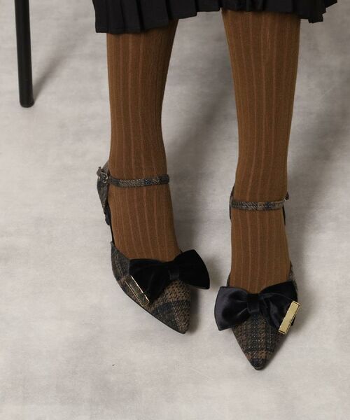 ESPERANZA / エスペランサ パンプス | 【EC限定】ベルベットリボン2WAYセパレートパンプス | 詳細12