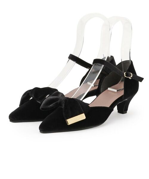 ESPERANZA / エスペランサ パンプス | 【EC限定】ベルベットリボン2WAYセパレートパンプス | 詳細16