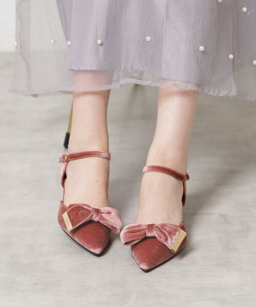 ESPERANZA / エスペランサ パンプス | 【EC限定】ベルベットリボン2WAYセパレートパンプス | 詳細9