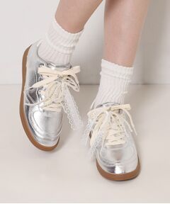 ESPERANZA / エスペランサ スニーカー | パール調リボンチャームスニーカー