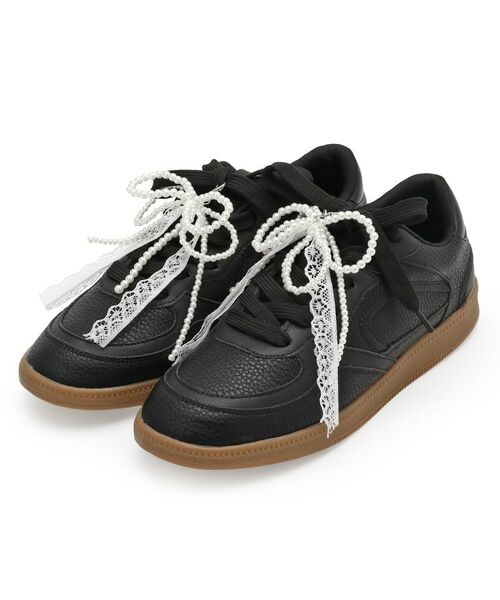 ESPERANZA / エスペランサ スニーカー | パール調リボンチャームスニーカー | 詳細12
