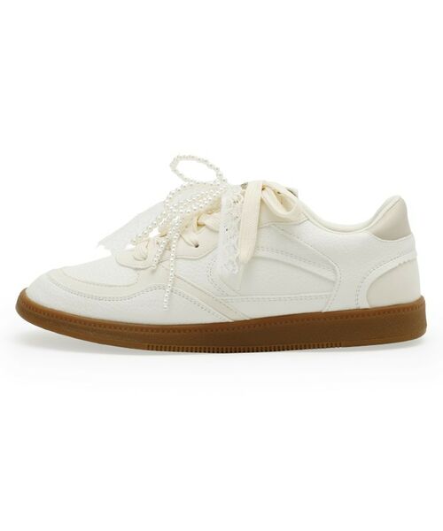 ESPERANZA / エスペランサ スニーカー | パール調リボンチャームスニーカー | 詳細13