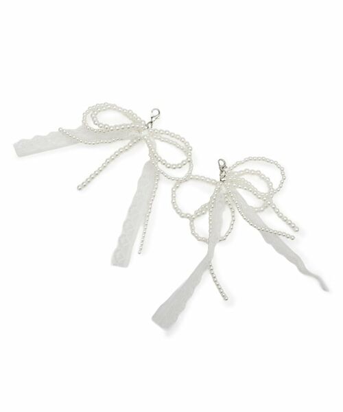 ESPERANZA / エスペランサ スニーカー | パール調リボンチャームスニーカー | 詳細22