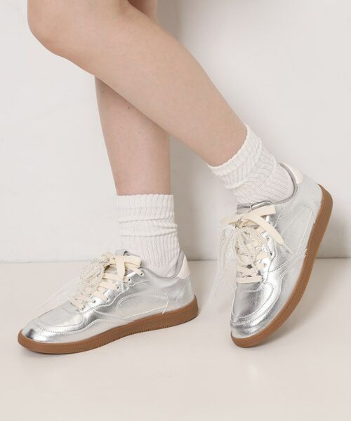 ESPERANZA / エスペランサ スニーカー | パール調リボンチャームスニーカー | 詳細5