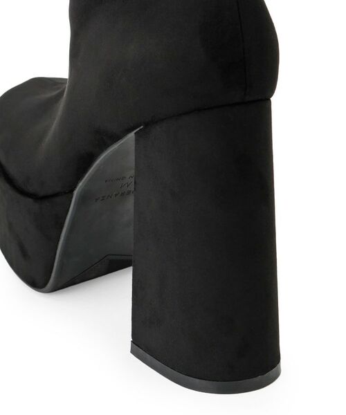 ESPERANZA / エスペランサ ブーツ(ショート丈) | 【ラク盛り/ニーハイブーツ】リピーター続出/脚長美脚 ふわもこ2WAYニーハイブーツ | 詳細22