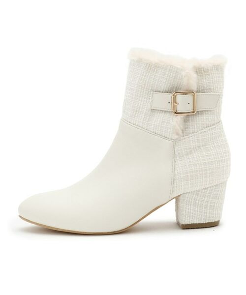 ESPERANZA / エスペランサ ブーツ(ショート丈) | 折り返しフェイクファー2WAYショートブーツ | 詳細13