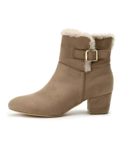 ESPERANZA / エスペランサ ブーツ(ショート丈) | 折り返しフェイクファー2WAYショートブーツ | 詳細15