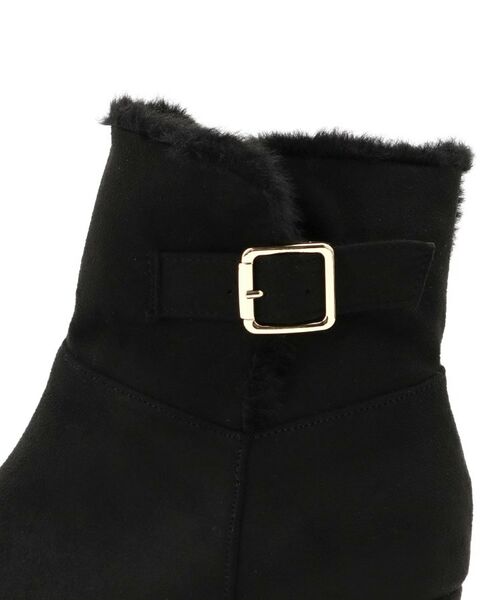 ESPERANZA / エスペランサ ブーツ(ショート丈) | 折り返しフェイクファー2WAYショートブーツ | 詳細17