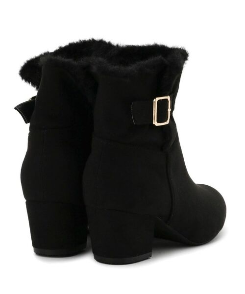 ESPERANZA / エスペランサ ブーツ(ショート丈) | 折り返しフェイクファー2WAYショートブーツ | 詳細19