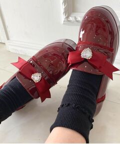 ESPERANZA / エスペランサ パンプス | 2WAYリボン付き厚底ローファー