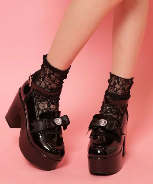 ESPERANZA / エスペランサ パンプス | 2WAYリボン付き厚底ローファー | 詳細15