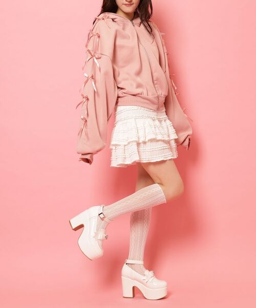 ESPERANZA / エスペランサ パンプス | 2WAYリボン付き厚底ローファー | 詳細21