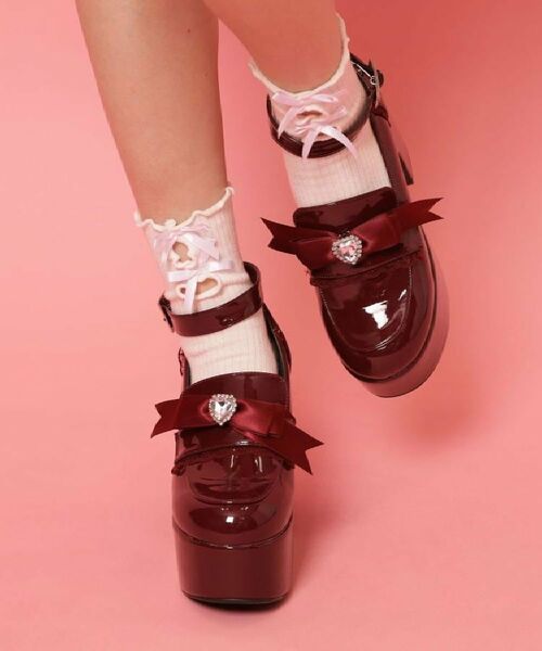 ESPERANZA / エスペランサ パンプス | 2WAYリボン付き厚底ローファー | 詳細24