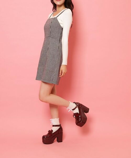 ESPERANZA / エスペランサ パンプス | 2WAYリボン付き厚底ローファー | 詳細26