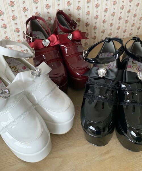 ESPERANZA / エスペランサ パンプス | 2WAYリボン付き厚底ローファー | 詳細3