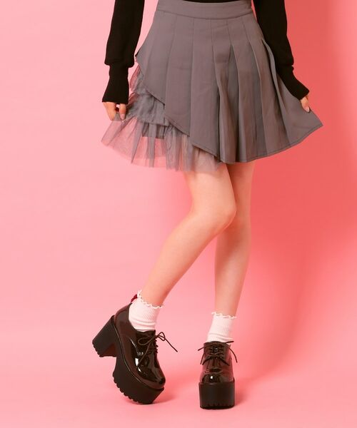 ESPERANZA / エスペランサ パンプス | 厚底レースアップマニッシュパンプス | 詳細5