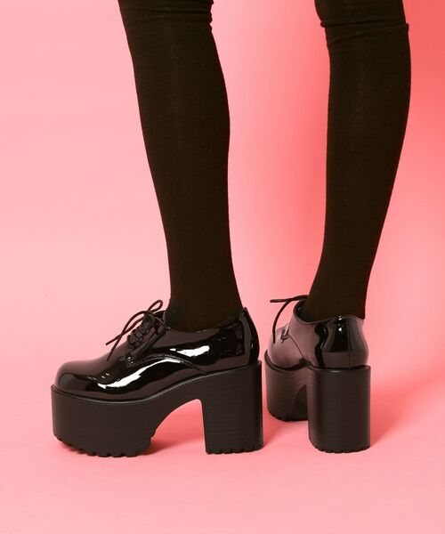 ESPERANZA / エスペランサ パンプス | 厚底レースアップマニッシュパンプス | 詳細6