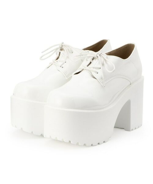 ESPERANZA / エスペランサ パンプス | 厚底レースアップマニッシュパンプス | 詳細9