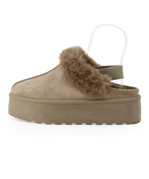 ESPERANZA / エスペランサ サンダル | 厚底サボフェイクムートン | 詳細13