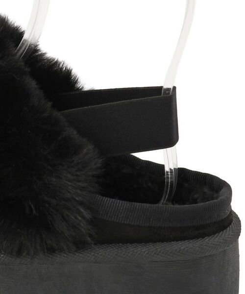 ESPERANZA / エスペランサ サンダル | 厚底サボフェイクムートン | 詳細20