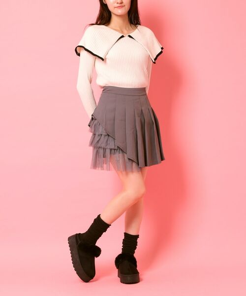 ESPERANZA / エスペランサ サンダル | 厚底サボフェイクムートン | 詳細9